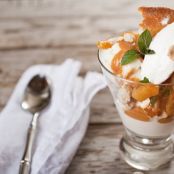 Brown Sugar Pineapple Sundaes