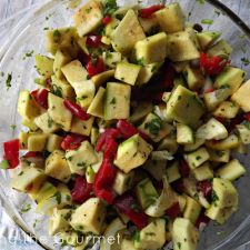 Simple Squash Salad