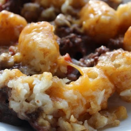Crock pot tater tot casserole