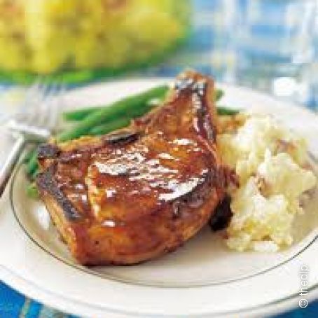Tennessee Whiskey Pork Chops