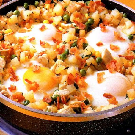 Chicken and Egg Hash