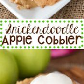 Snickerdoodle Apple Cobbler
