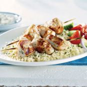 Greek Chicken with Tzatziki Sauce