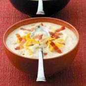 Zesty Potato Cheese Soup