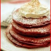Red Velvet Pancakes