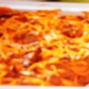 Spaghetti Beef Casserole