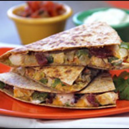 HG's Clubhouse Chicken Quesadilla