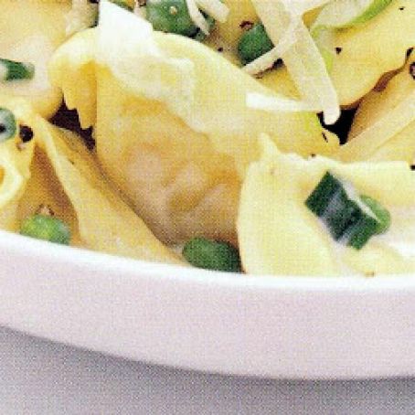 peas & cheese tortellini