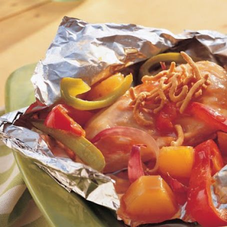 Grilled Sweet-and-Sour Chicken