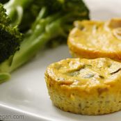 Mini Crustless Tofu Quiches