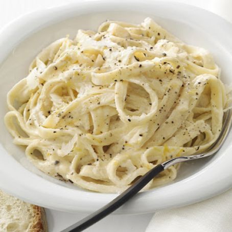Lemon-Pepper Fettuccine