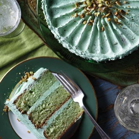 Pistachio Layer Cake