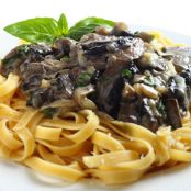 Fettucine, Cajun Steak