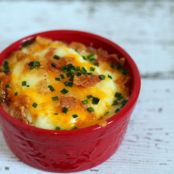 Mashed Cauliflower Mini Casseroles