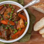 Guinness Lamb Stew with Vegetables