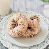 French Toast Cake Doughnuts with Maple Glaze