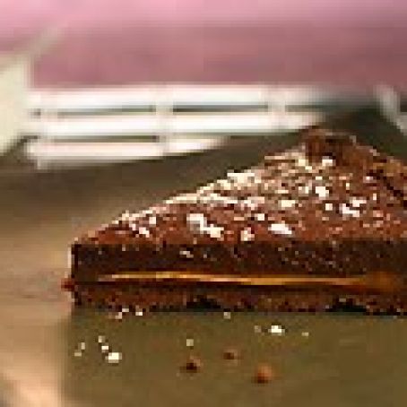 Double Chocolate Tart with Dulce de Leche