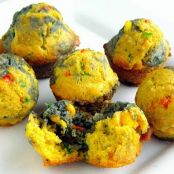 Blue and Yellow Corn Mufffins