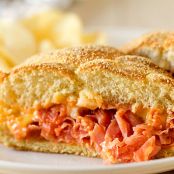 Chipped Ham BBQ Sandwiches