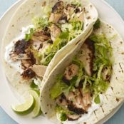Blackened Salmon Soft Tacos