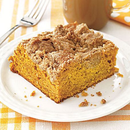 Pumpkin Crumb Coffee Cake