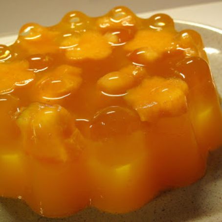 Mango-Pomegranate dessert