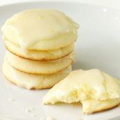 Lemon Ricotta Cookies with Lemon Glaze