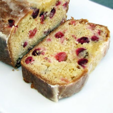 Glazed Cranberry Orange Bread