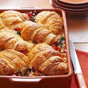 Stuffed Croissant Breakfast Casserole