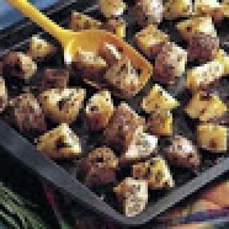 Grilled Rosemary-Onion Potatoes