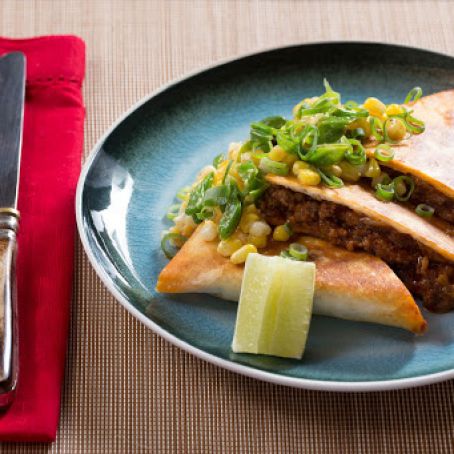 Mexican Beef Quesadillas