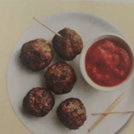 Halloumi Meatballs