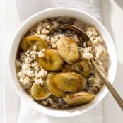 Banana and Brown Rice Breakfast Pudding