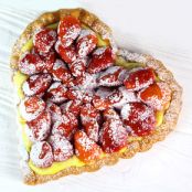Chocolate-Strawberry Tart by Jacques Torres