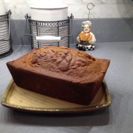 PUMPKIN SPICE BREAD