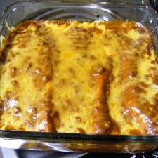 Easy Chili Cheese Enchiladas