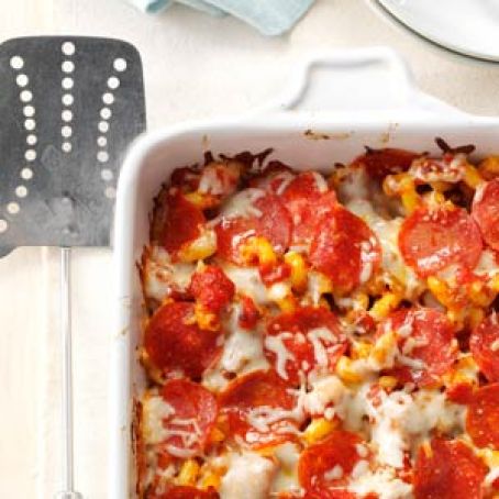 Pizza Pasta Casserole
