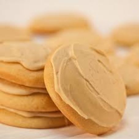 Amish Maple-Iced Cookies