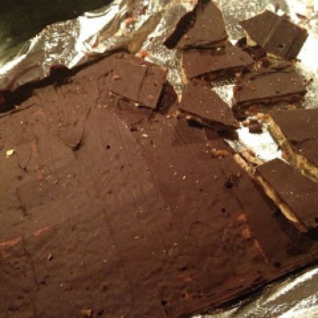 Chocolate Saltine Bark Recipe