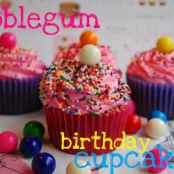 Bubblegum Cupcakes