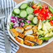 Thai Curry Chicken Salad with a Creamy Dijon Dressing