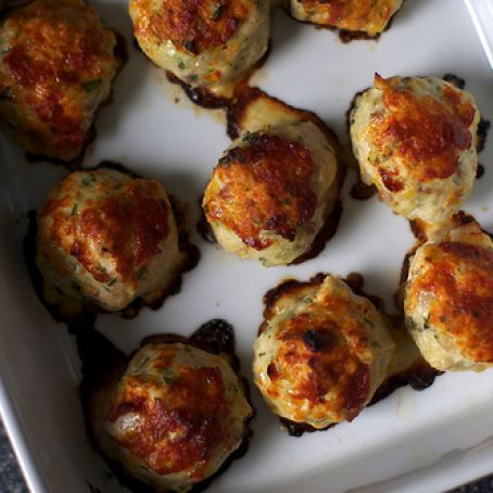 baked chicken meatballs
