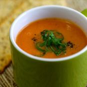 Roasted Tomato Basil Soup