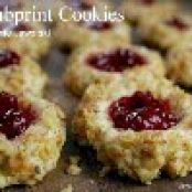 Peanut Butter and Jelly No Bake Thumbprint Cookies