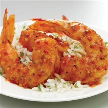 Smokey Sweet Pepper Shrimp