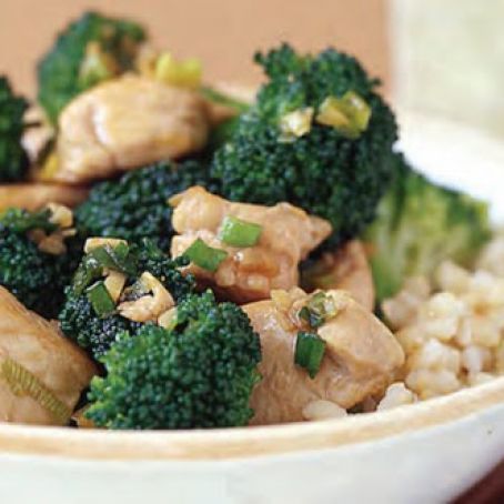 Chicken Teriyaki with Broccoli