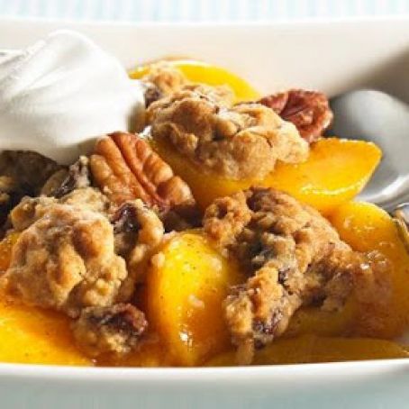Peach Oatmeal Crisp