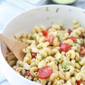 Cobb Pasta Salad with Red Wine Vinaigrette