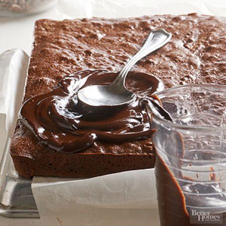 Deep Dark Chocolate Brownies