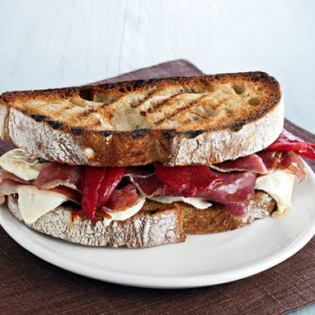 Prosciutto And Mozzarella Panini